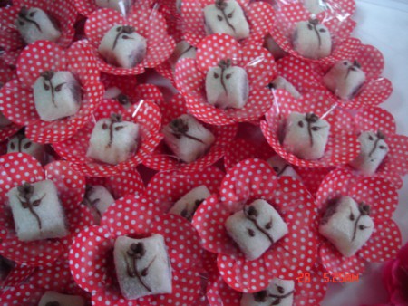 Aliança de Brigadeiro e Marzipã